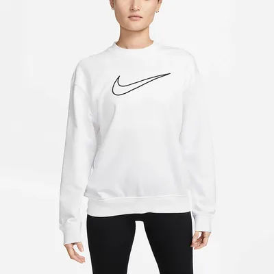 Nike Official Spring New Women's Sports Training Casual Round Neck Sweatshirt DQ5543-100