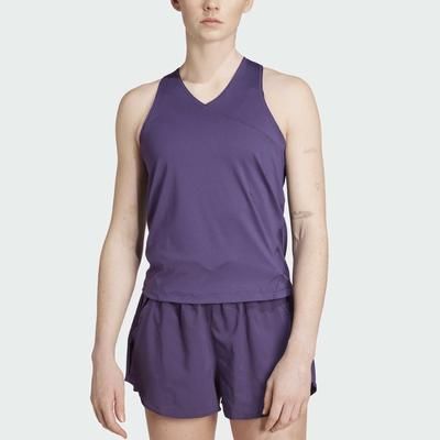 adidas Club V-Neck Tank 2025 Women's Tennis Apparel Aurora Plum