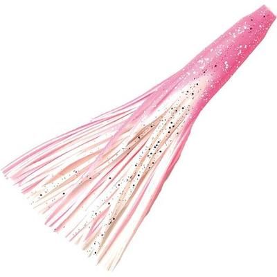 P-Line Double Squid Skirts - 6in - Pink Glitter Glow