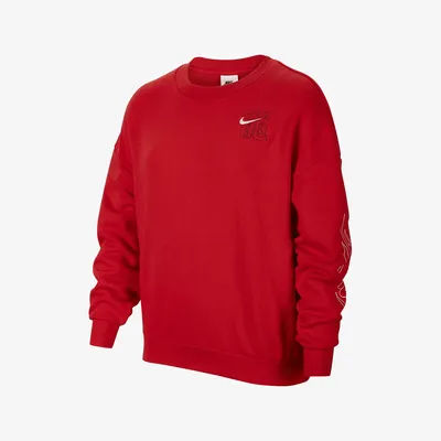 Nike Official Genuine Sportswear Boys' Breathable Soft Hoodie FZ6561-657