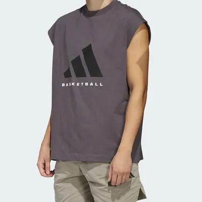 Adidas Official Authentic 2025 Spring New Men's and Women's Running Breathable Sleeveless T-shirt JC7836