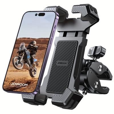 "TEMU Motorcycle Phone Mount Holder, [ultra-stable][7.2inch Big Phone ] Bike Phone Holder Handlebar Cell Phone Clamp For Phone 16, 4-7.2" Large Smartphones"