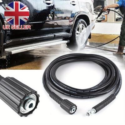 TEMU High Pressure Washer Hose Drain Cleaning Pipe 5m For Karcher