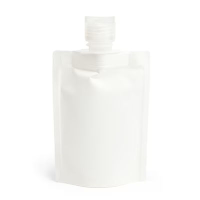 White Kraft Spout Pouch 50ml 3 1/8" x 1 15/16" x 4 5/16" 25 pack SB50W