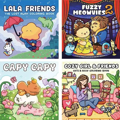 "Meow Pals" coloring book: Indulge in the wonderful scene illustrations of cute cats, bringing a relaxing and enjoyable coloring