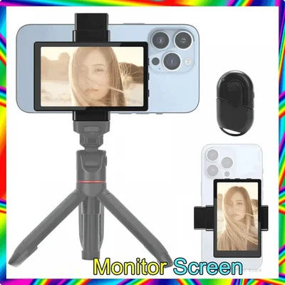 PH01 écran de moniteur Smartphone Vlog Selfie écran de moniteur pour l'aide de téléphone caméra
