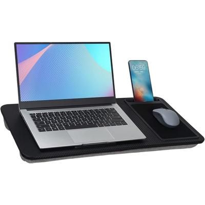TEMU Lap Desk Computer Laptop Tray, Lightweight Portable Notebook Phone Slot Stand With Comfortable Wrist Rest Lap Desk Computer Table Stand Laptop Sofa Bed Tray Portable Notebook Phone Tray