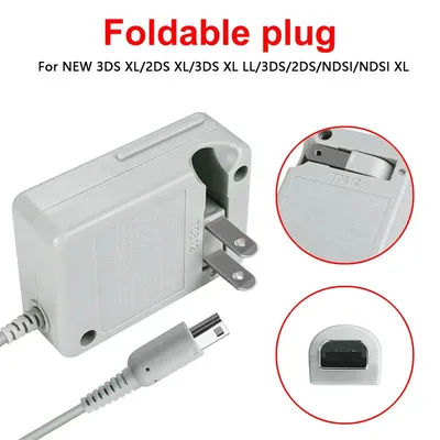 NEW 100-240V Home Travel Wall Power Supply AC Adapter Charger For NEW 3DS XL LL/3DS/3DS XL/2DS XL/2DS/NDSI/NDSI XL EU US Plug