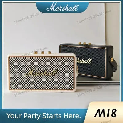 Marshall M18 haut-parleur sonore Portable lecteur de musique stéréo haut-parleur Bluetooth sans fil