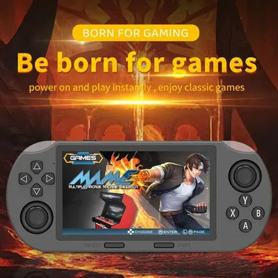 4.5-inch IPS HD Ultra-Large Screen Handheld Wireless Game Console, Large Battery , Equipped with 1.2G Dual-core Processor SF3000