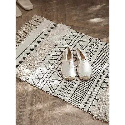 Tapis chambre tapis de sol gland touffeté velours salon couverture de chevet