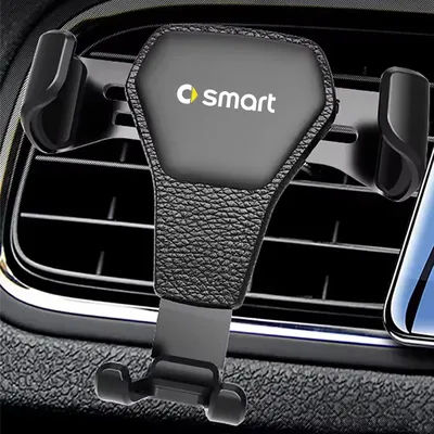 Supporto per telefono automatico a gravità Supporto per supporto per telefono cellulare con clip per presa d'aria per Smart Fortwo Forfour Forjeremy 451 453 Brabus Roadster