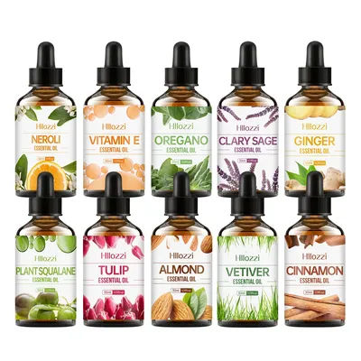 30ml plant skin care essential oil Plant extracted essential oil Suitable for body care, 59 types to choose from