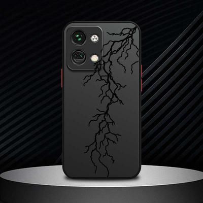 TEMU Creative Lightning Line Cartoon For Oneplus N20 Se N30 N10 Ce 3 2 5g Lite Full Protection Protective Matte Frosted Transparent Cover Phone Case