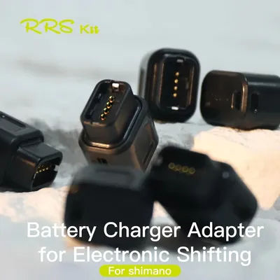 RRSKIT Battery Charger Adapter With Lanyard For Shimano 12 Speed Di2 Dura-Ace R9200/Ultegra R8100/105 R7100 Electronic Shifting