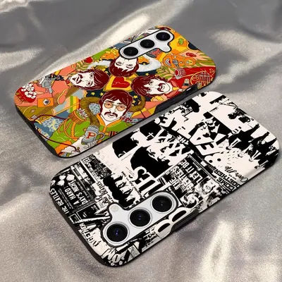 Band Singer The B-Beatles Phone Case For Samsung S25 S24 S23 S22 S21 Plus Ultra A56 A36 A26 A16 Glossy HD Hard PC Cover