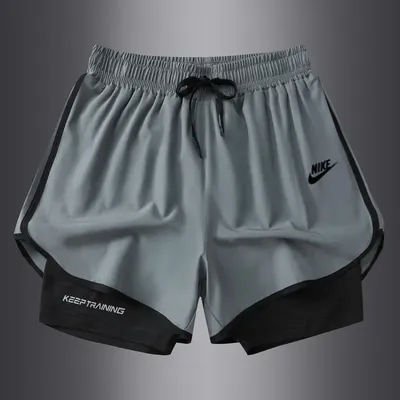 Nike Men's Breathable Shorts, Athletic, Quick Drying, Comfortable, Soft, Slim-fit, Drawstring Training Sweatpants, Multicolor