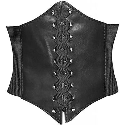 Retrò Vintage Punk Gotico Medievale Sottobusto Vichingo Elfico Costume Per donna Celtico Costumi da pirata Fantasia Corsetto Tutte le stagioni