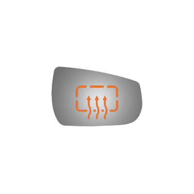 Burco Mirror Glass, Passenger Side, 90 Day Warranty 5529H