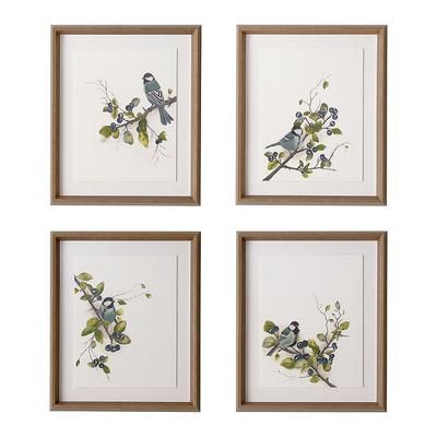 Indigo Meadowlarks Giclee Prints - Print IV - Frontgate
