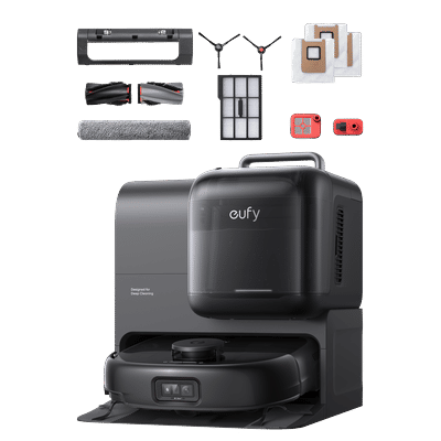 eufy Robot Vacuum Omni E28 + Accessories Package Black