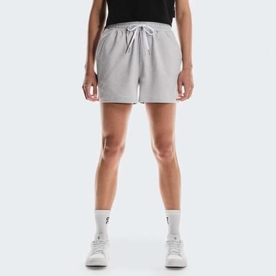 On Courtside Shorts Women's Tennis Apparel Gravel
