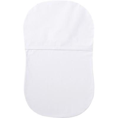 HALO Bassinest Fitted Sheet, Organic - White