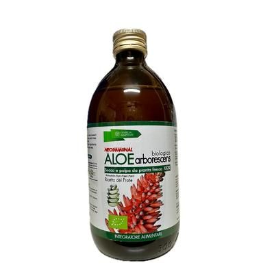 L'Energia delle Piante Aloe Arborescens Succo puro 500 ml