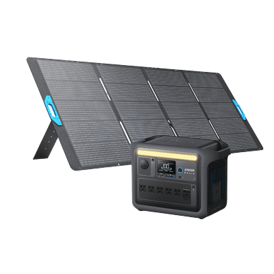 Anker SOLIX C1000X Solar Generator + 400W Solar Panel