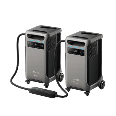 2× Anker SOLIX F3800 Plus + Double Power Hub