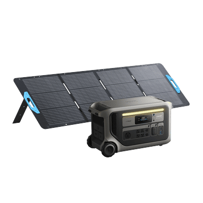 Anker SOLIX F3000 + 200W Portable Solar Panel