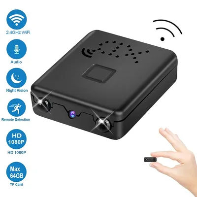 Mini Camera 2025 XD Intelligent WiFi Mini Camera Home Indoor Night Vision Safety Protection Audio Video Recorder