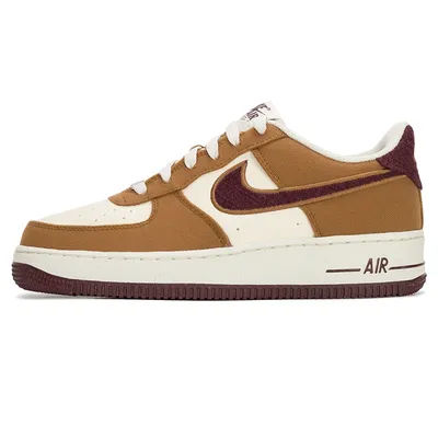 Nike Women's Shoes Big Children's Shoes Air Force 1 Lv8 3 (Gs) Sports Shoes Outdoor Travel Breathable Lightweight Casual Shoes Sneakers Fn4731-200