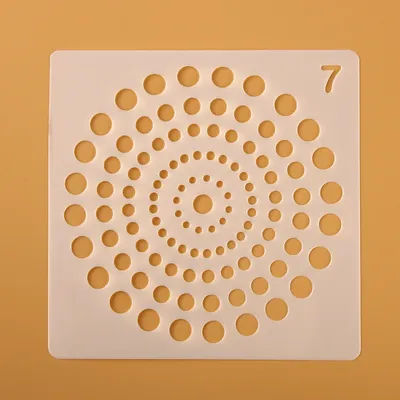 Hollow Round Mandala Auxiliary Layering Stencils For Walls Painting Scrapbooking Stamp Album Decor Embossing Paper Card Template