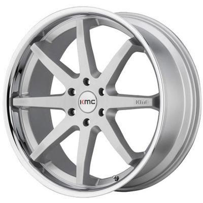 KMC Wheel Aluminum Silver, Lifetime Structural Limited Warranty With 1 Year On Finish KM71529052430