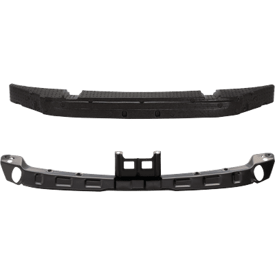 Replacement Bumper Absorber, Front, Upper & Lower, 1-year unlimited-mileage warranty SET-RS01170013