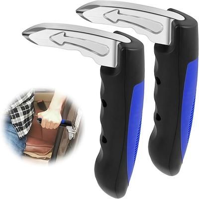 Maniglia ausiliaria multifunzione per portiera auto da 1/2 pezzi, design ergonomico con impugnatura antiscivolo per anziani e disabili, adatta universale per la maggior parte dei veicoli