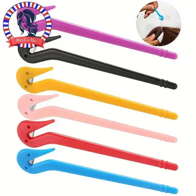 1pc Painless Hair Tie Removal Tool - Disposable Rubber Band Remover & Cutter for Easier Styling Professional Hairdressing Tools