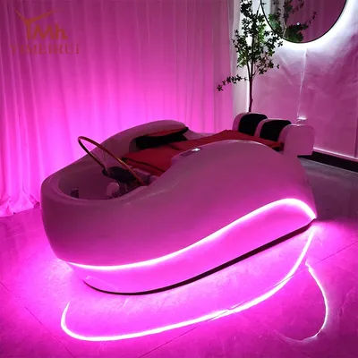 Salon Furniture Head Spa Bed Electric intelligent 4d Massage Hair Washing Water Circulation Shampoo Bed With Head Therapy