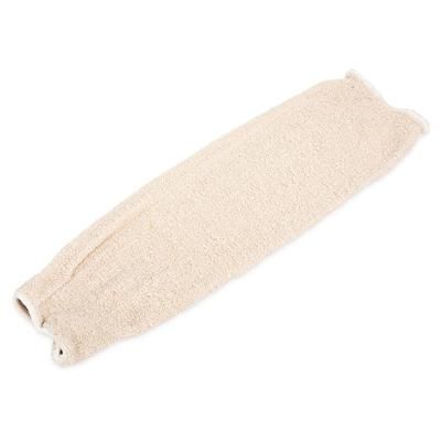 San Jamar SLWT16 18" Terry Cloth Sleeve, Beige