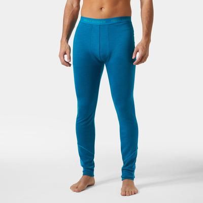 Helly Hansen Men's Lifa Merino Midweight Winter Trousers Blue L