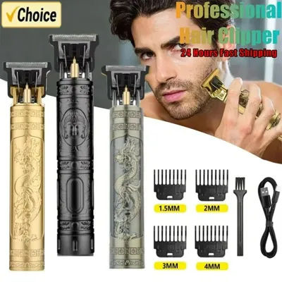 Hair Trimmer T9 Hair Clipper Beard Shaving Body Clippers Electric Hair Cutting Machine Professional Barber Men Trimmer Shaver