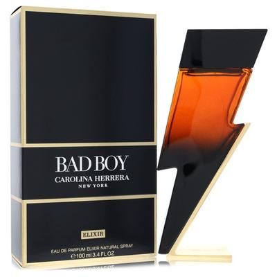 Bad Boy Elixir For Men By Carolina Herrera Eau De Parfum Spray 3.4 Oz