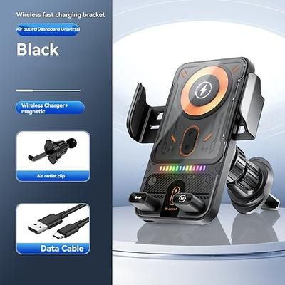 Supporto Telefono per Bocchetta d'Aria Girevole Regolabili Rimovibile Porta telefono per Auto Da cruscotto Autocarro Compatibile con Tutti i Telefoni Appendini per cellulare