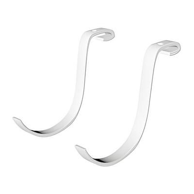 SafeRacks Rail Hooks - White