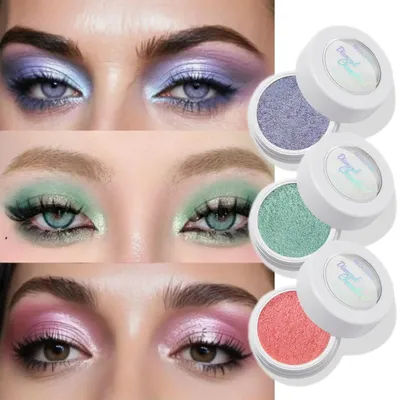 Glitter Eye Shadow, Shimmery,Potato Texture Sparkle Eyeshadow Powder,Long-Lasting Eye Makeup,High-gloss Eyes Makeup Palette