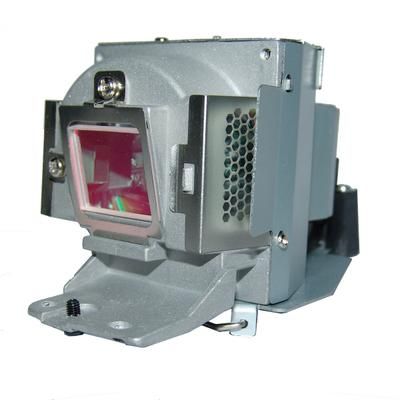 Jaspertronics™ Original Lamp & Housing for the Mitsubishi EX330U Projector - 1 Year Warranty