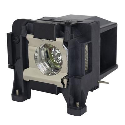 Jaspertronics™ Original Lamp & Housing for the Epson V11H713053 Projector - 1 Year Warranty