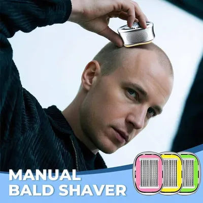 Multifuntion Manual Hair Cutting Special Manual Shaving For Shaving Head Mini Protable for Outdoor Novelty Gift for Men