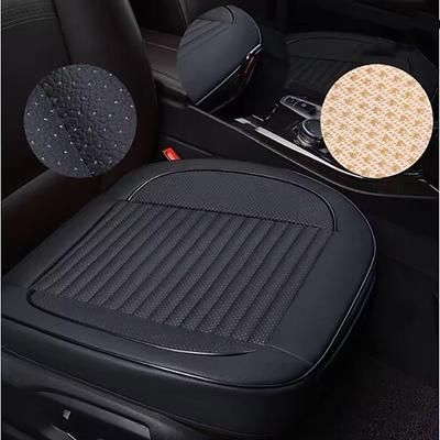 nuovo cuscino in pelle per auto di lusso, 3D, tridimensionale, avvolgente, coprisedile singolo, indossabile, traspirante, per tutte le stagioni